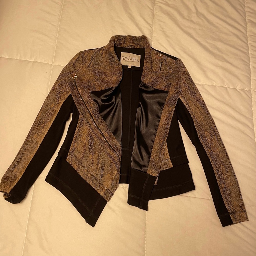 Snake print jacket
